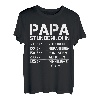 Herren Papa Stundenlohn Witzig Geschenk Lustiger Spruch Vater T-Shirt