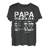 Herren Papa Stundenlohn Witzig Geschenk Lustiger Spruch Vater T-Shirt