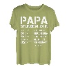 Herren Papa Stundenlohn Witzig Geschenk Lustiger Spruch Vater T-Shirt