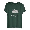 Offizielles Schlafshirt Nilpferd Schlafanzug T-Shirt