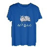 Offizielles Schlafshirt Nilpferd Schlafanzug T-Shirt