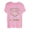 Herren Lustiger Radfahrer Spruch Radsportler Alter Mann E-Bike T-Shirt