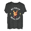 Mein erstes Metal-Shirt ich lustige Jungen-Mädchen-Musik T-Shirt