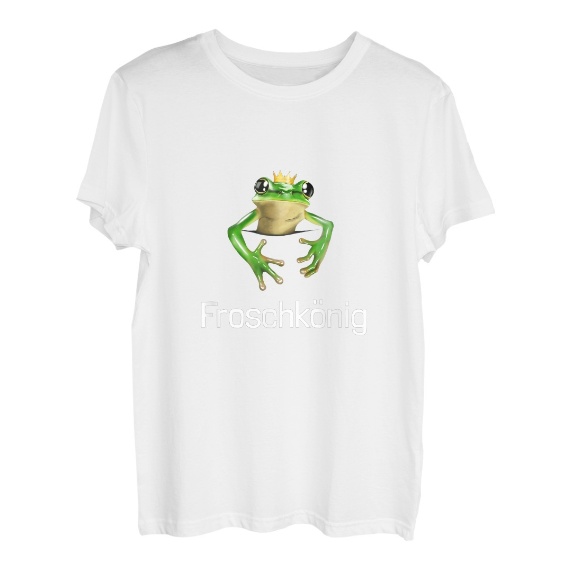 Kleiner süßer Frosch - Froschkönig (D010-1288A) T-Shirt - Hapfox