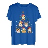 Meerschweinchen Weihnachtsbaum Weihnachtsgeschenke Lustiges T-Shirt