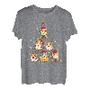 Meerschweinchen Weihnachtsbaum Weihnachtsgeschenke Lustiges T-Shirt