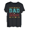 Vater Onkel zwei Titel Spruch T-Shirt
