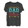 Vater Onkel zwei Titel Spruch T-Shirt