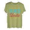 Vater Onkel zwei Titel Spruch T-Shirt