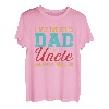 Vater Onkel zwei Titel Spruch T-Shirt