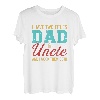 Vater Onkel zwei Titel Spruch T-Shirt