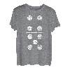 Domino Game Tshirt Fliesenstücke Trendige Gruppenfamilie Match T-Shirt