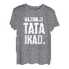 Najbolji Tata Ikad Kroatischer Vater Vatertag Geschenk T-Shirt