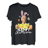 Lustiger Joe Biden Frohes Halloween Verwirrter Oster-Biden-Hase T-Shirt