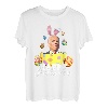 Lustiger Joe Biden Frohes Halloween Verwirrter Oster-Biden-Hase T-Shirt