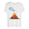 Vulkan Eruption Lava Magma Vulkanausbruch Vulkane Geologie T-Shirt