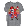 Weihnachtsmann-T-Shirt für Herren, Dabbing Santa Kinder, Jungen T-Shirt