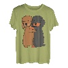 Dackel Dachshund Teckel Frauchen Herrchen Kinder Frauen T-Shirt