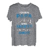 Herren Papa Und Bauherr Nichts Macht Angst Vater Richtfest Bauherr T-Shirt
