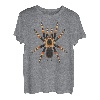 Vogelspinne Brachypelma smithi Polygon Tarantel Rotknie T-Shirt