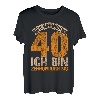 Vintage 40ter 40 Mann Lustiger Spruch 40. Geburtstag T-Shirt