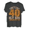 Vintage 40ter 40 Mann Lustiger Spruch 40. Geburtstag T-Shirt