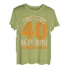 Vintage 40ter 40 Mann Lustiger Spruch 40. Geburtstag T-Shirt