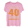 Vintage 40ter 40 Mann Lustiger Spruch 40. Geburtstag T-Shirt