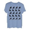 Amsel Vogel Singvogel Vogelfreund Ornithologe Gartenvogel T-Shirt