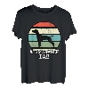 Weimaraner Papa I Retro Weimaraner T-Shirt