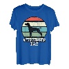 Weimaraner Papa I Retro Weimaraner T-Shirt