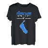 Amrum Koordinaten Nordsee Insel Urlaub Reise T-Shirt
