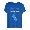 Amrum Koordinaten Nordsee Insel Urlaub Reise T-Shirt