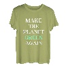 Make The Planet Green Again - Cooler Umwelt Aktivist Spruch T-Shirt