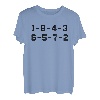 1-8-4-3-6-5-7-2 Schussaufbau Kleinblockmotor V8 Big Block T-Shirt