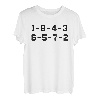 1-8-4-3-6-5-7-2 Schussaufbau Kleinblockmotor V8 Big Block T-Shirt