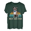 Retro American Staffordshire Terrier Damen Herren & Kinder T-Shirt