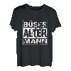Herren Herren Böser alter Mann - Lustiger Spruch Geschenkidee Shirt T-Shirt