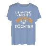 Drei Du kannst mich nicht erschrecken ich habe 3 Töchter T-Shirt