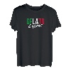 Gelato Ice Cream Expert Italien Flagge Liebhaber Geschenk T-Shirt
