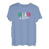 Gelato Ice Cream Expert Italien Flagge Liebhaber Geschenk T-Shirt
