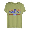 Hapfox - The World's No.1 Dad T-Shirt