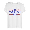 Hapfox - The World's No.1 Dad T-Shirt