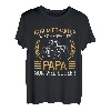 Herren Papa Mit Traktor Bauer Trecker Bauernhof Landwirt Spruch T-Shirt