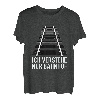 Eisenbahn Spruch Eisenbahner Zug Ich Verstehe Nur Bahnhof T-Shirt