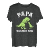 Papasaurus Rex Dinosaurier lustiges Papa Vater Geschenk T-Shirt