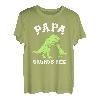Papasaurus Rex Dinosaurier lustiges Papa Vater Geschenk T-Shirt
