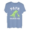 Papasaurus Rex Dinosaurier lustiges Papa Vater Geschenk T-Shirt