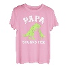 Papasaurus Rex Dinosaurier lustiges Papa Vater Geschenk T-Shirt