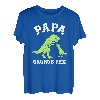 Papasaurus Rex Dinosaurier lustiges Papa Vater Geschenk T-Shirt